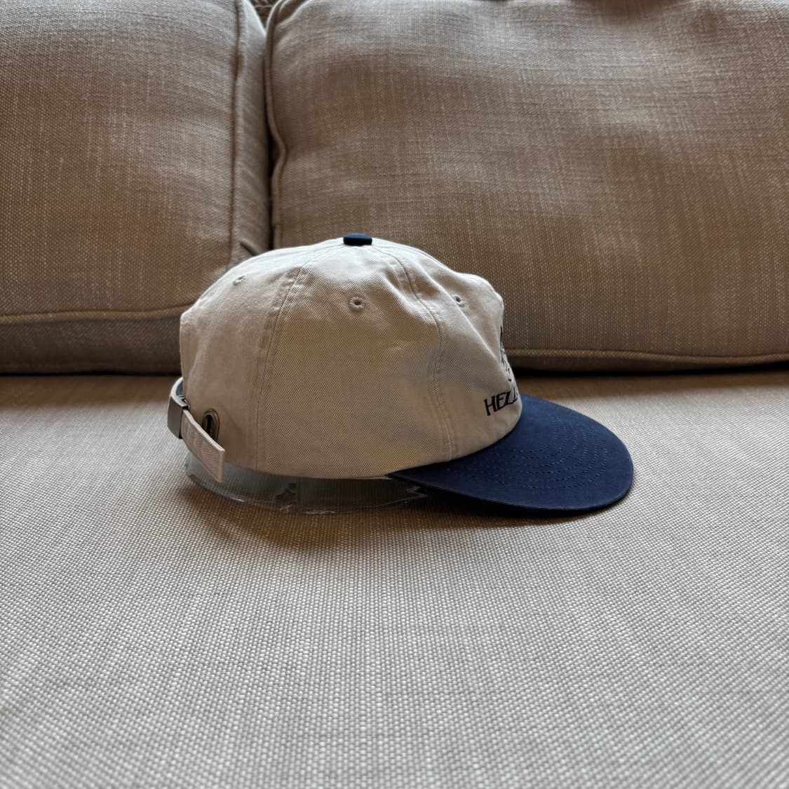 헬로선라이즈 볼캡 아이보리/네이비 상품이미지5