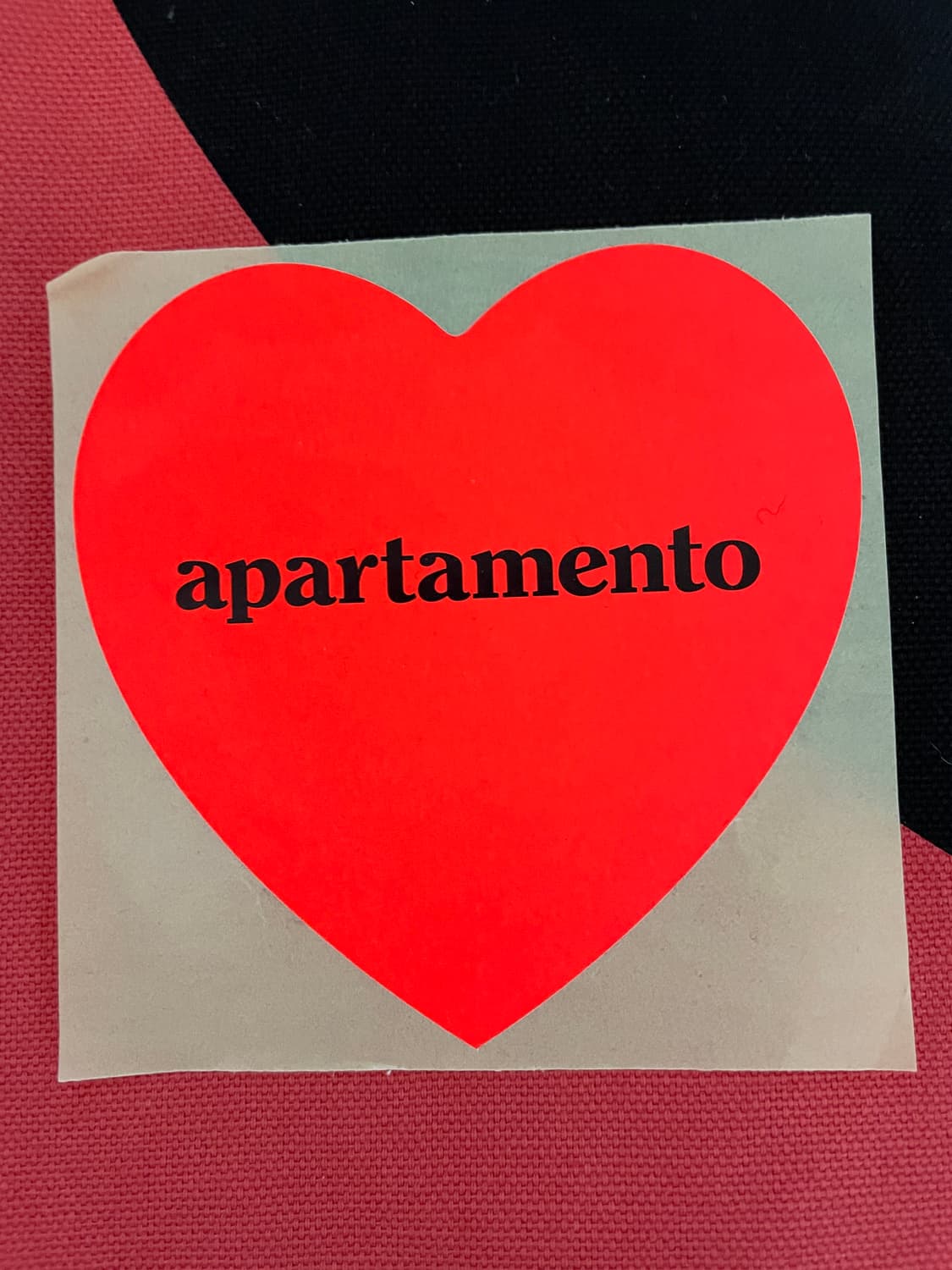 새상품 아파르타멘토 apartamento 에코백 + 스티커 상품이미지2