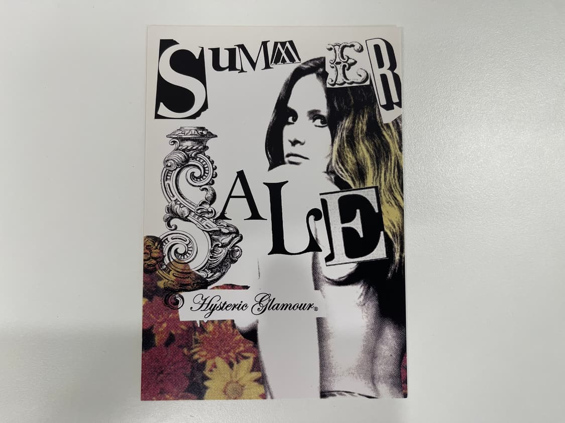 히스테릭글래머 한정판 아트 포토 4번 AD2007 상품이미지2