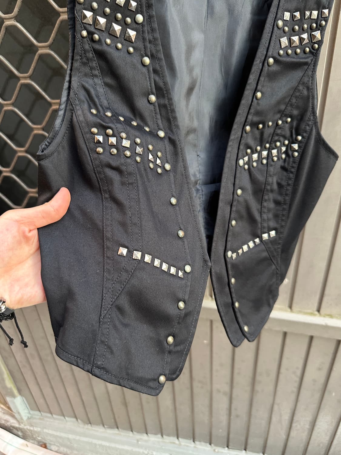 Vintage stud point vest 상품이미지3