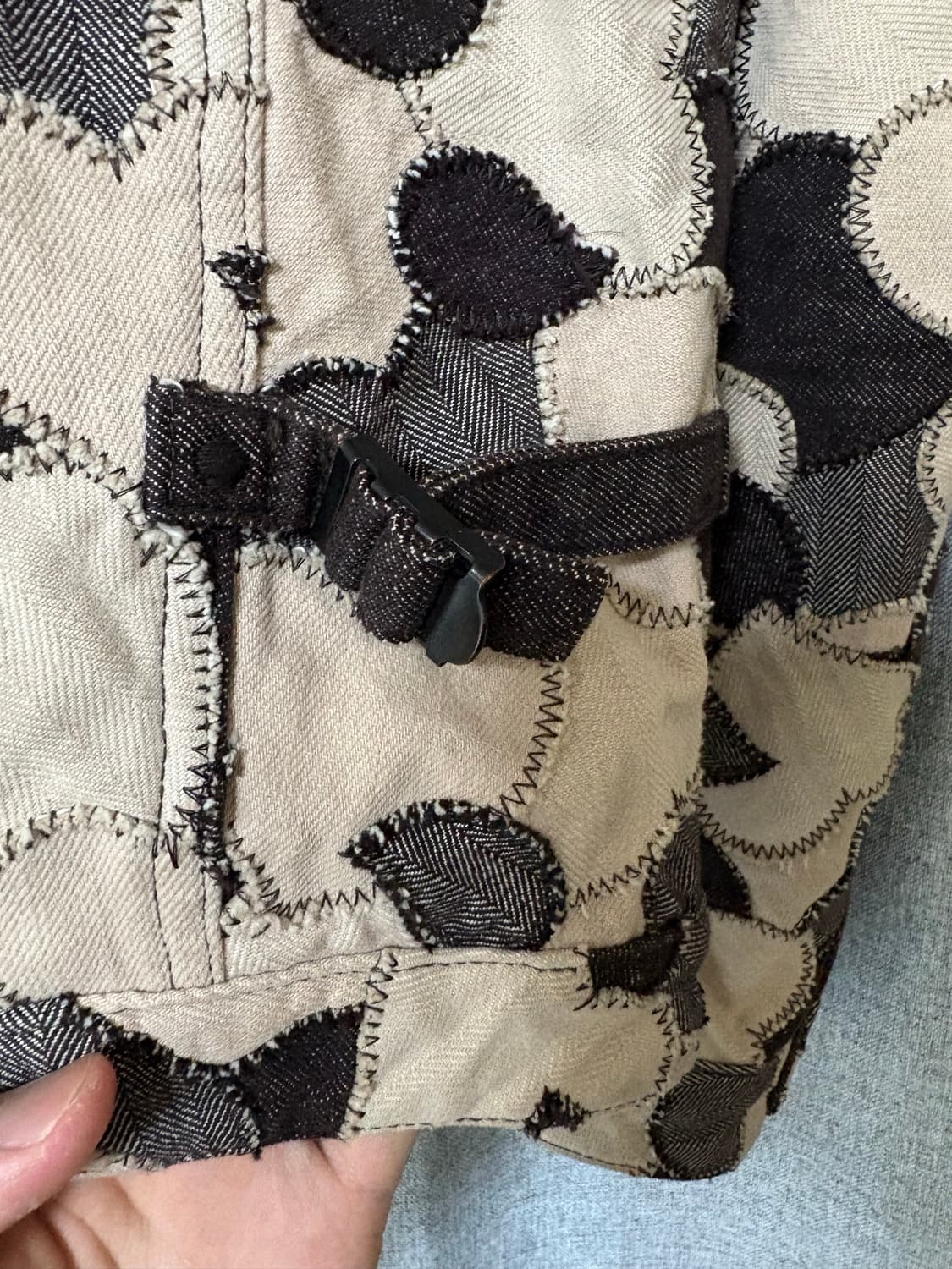 Number nine AW03 하트패치 블루종 자켓 상품이미지3