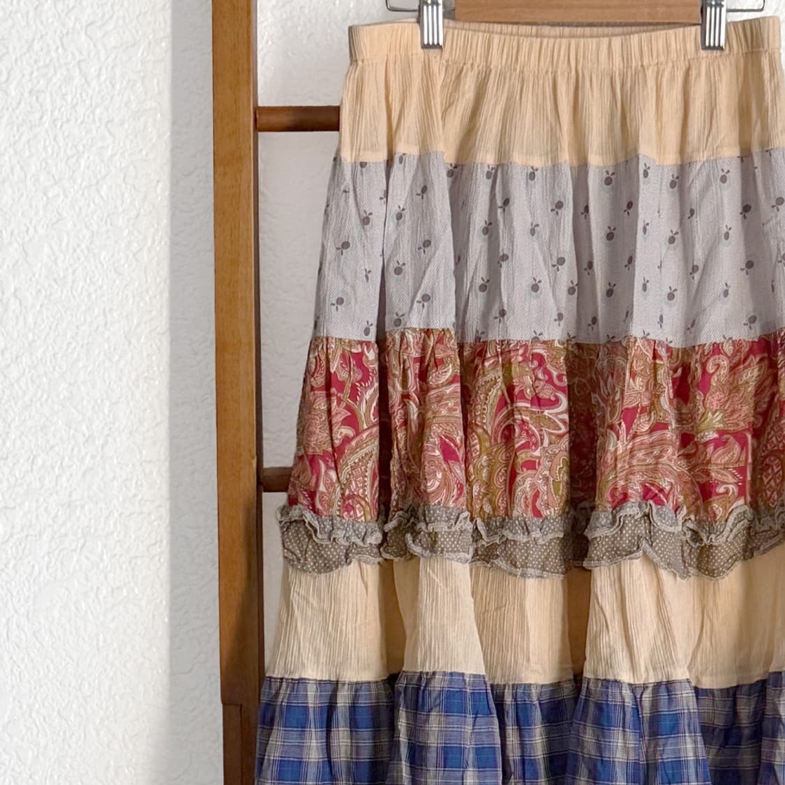 보니포크 패치 스커트 상품이미지2