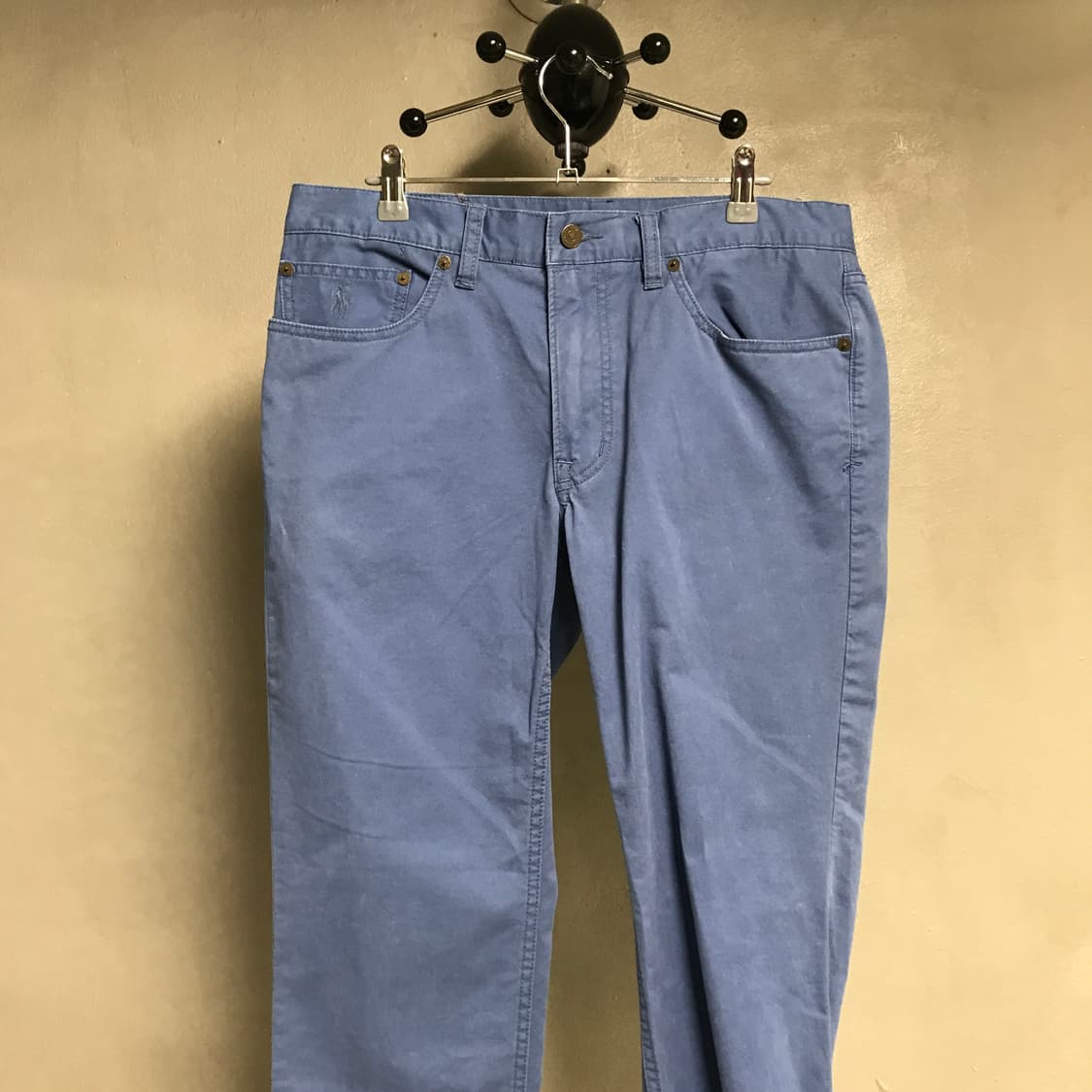 폴로 랄프로렌 코튼 팬츠 블루 32/32 상품이미지2