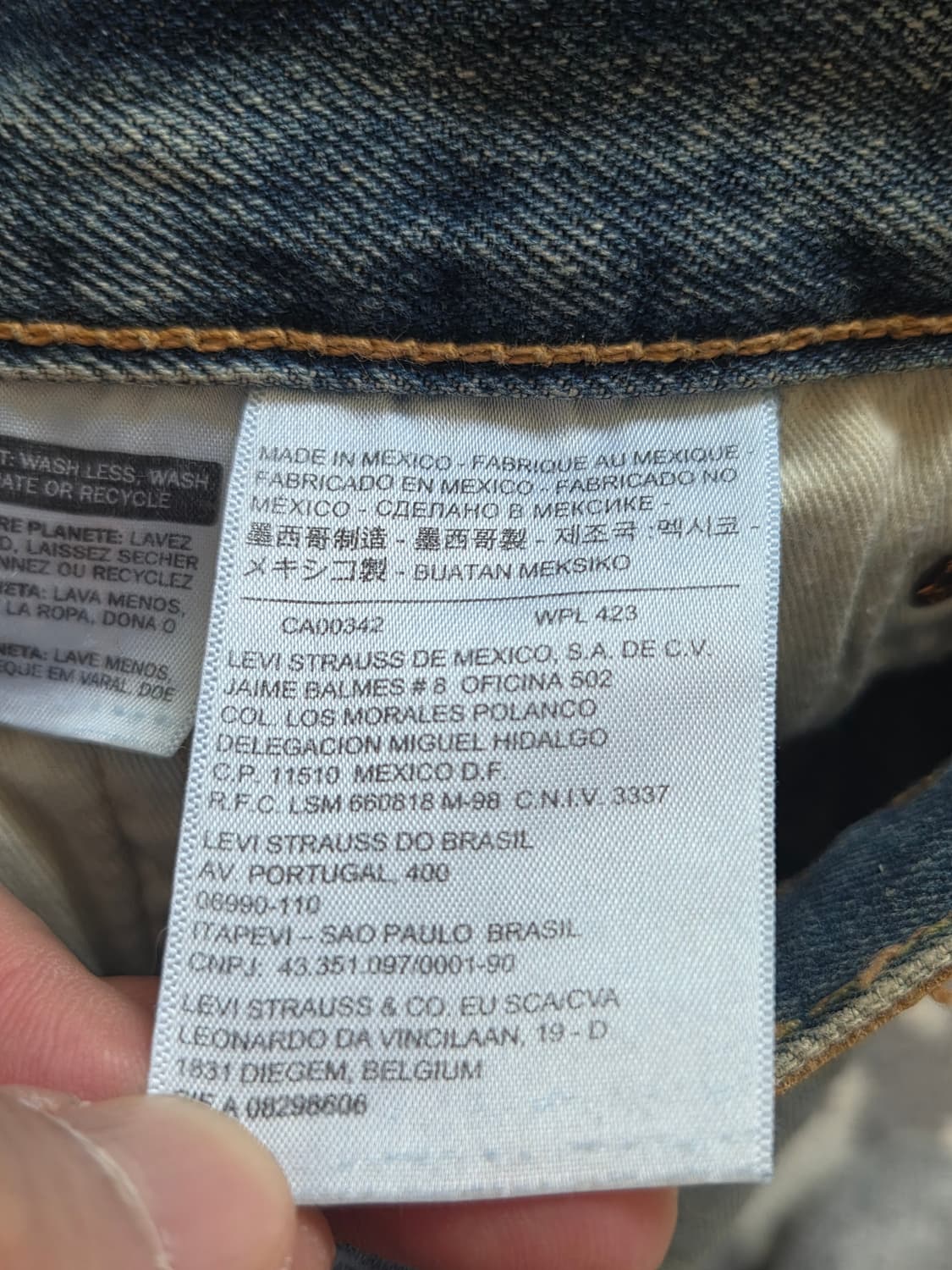 리바이스 501® 오리지널 핏 2014년 상품이미지7