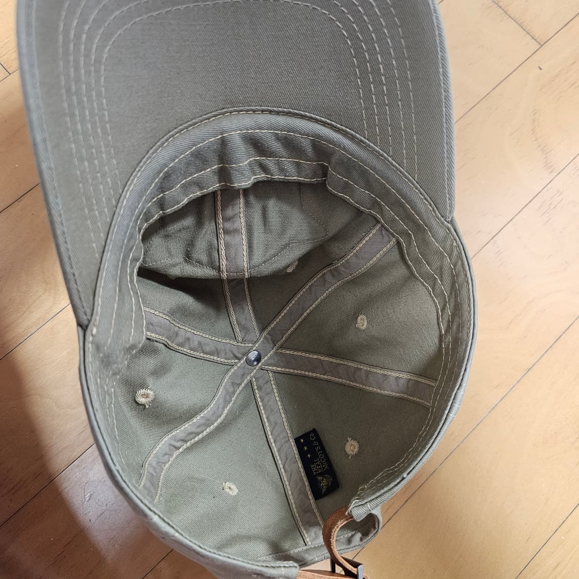 리얼맥코이 볼캡 베이지 상품이미지3