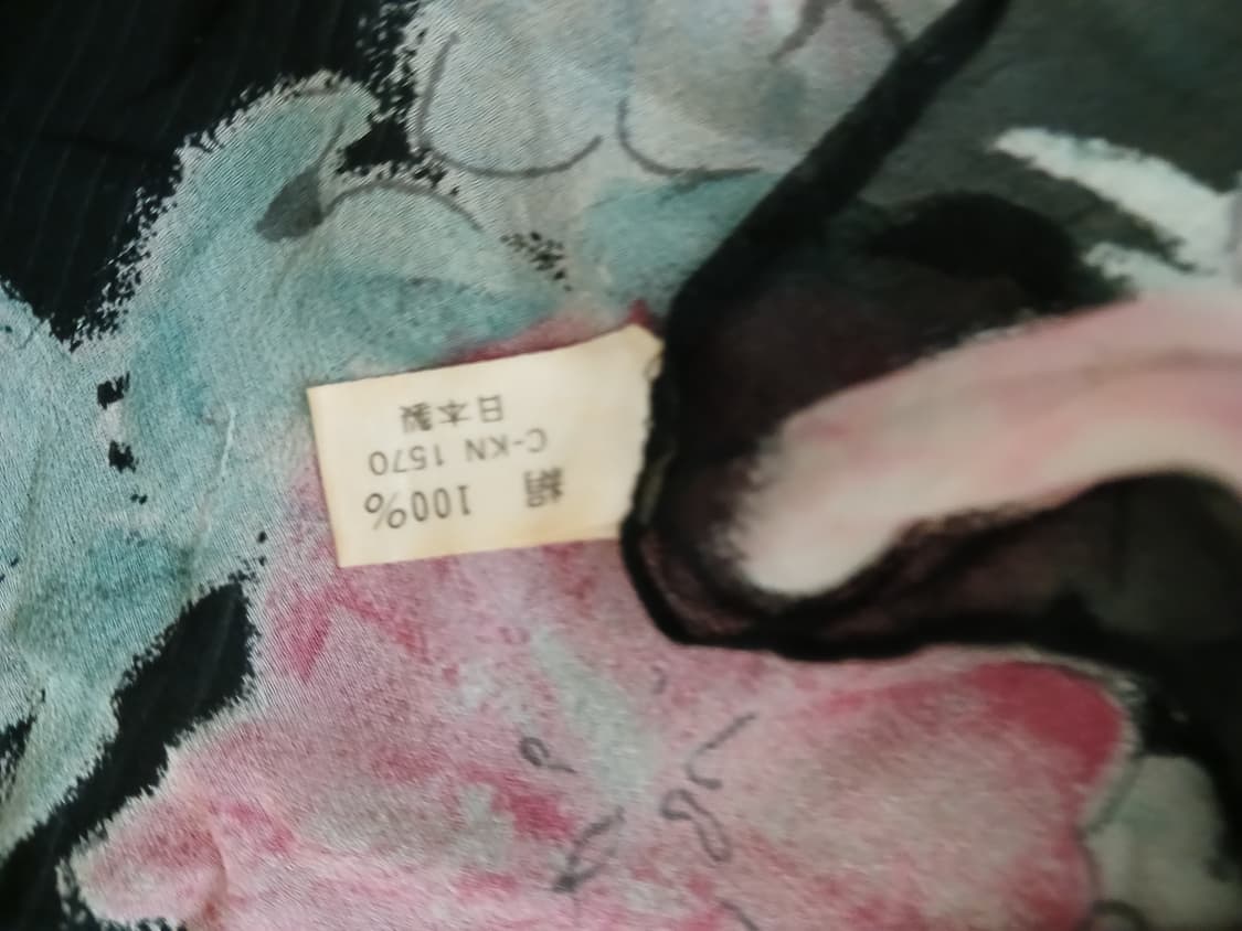 모리걸 플라워 실크 사각스카프 상품이미지2