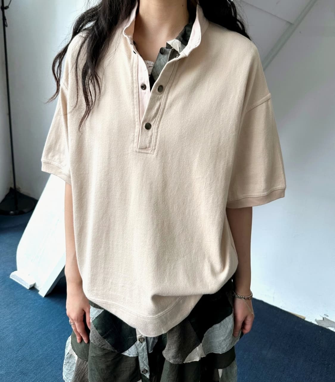 Heavy cotton sweat over t-shirt 상품이미지9