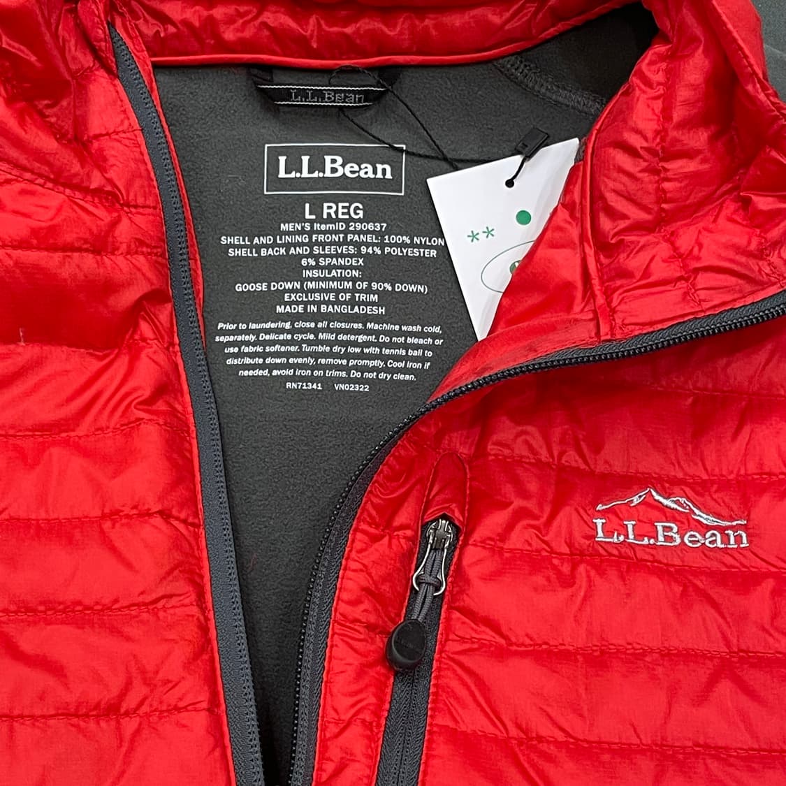 (L) L.L.Bean 엘엘빈 다운 재킷 상품이미지5