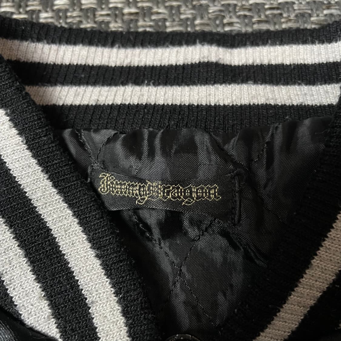 JPN 키즈 블랙 드래곤 스카쟌 블루종 자켓 120 상품이미지3