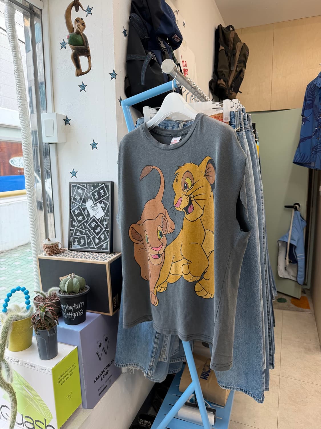 Lion King cutting sleeveless  상품이미지2