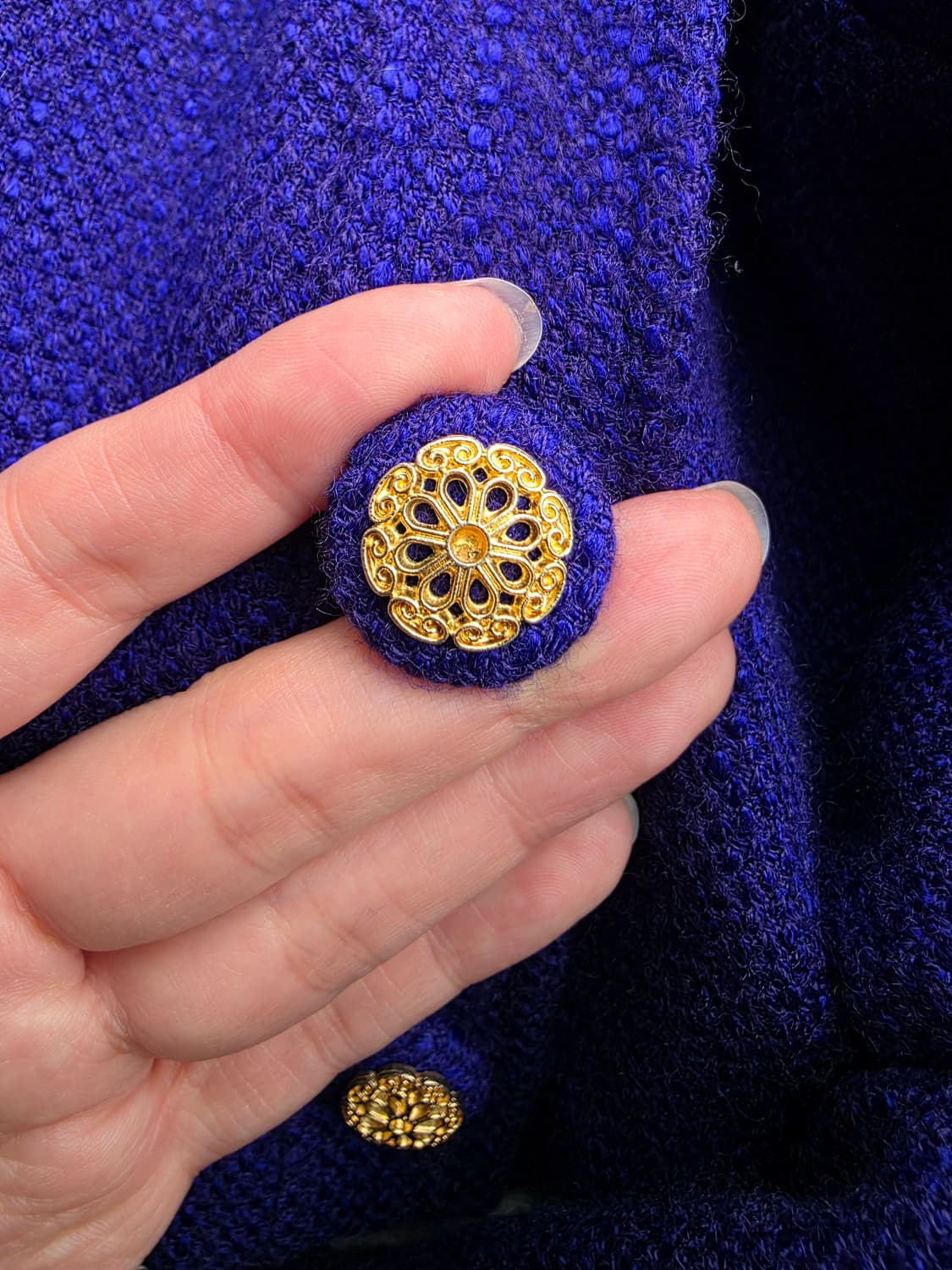 보라 부클 트위드 셋업 상품이미지4