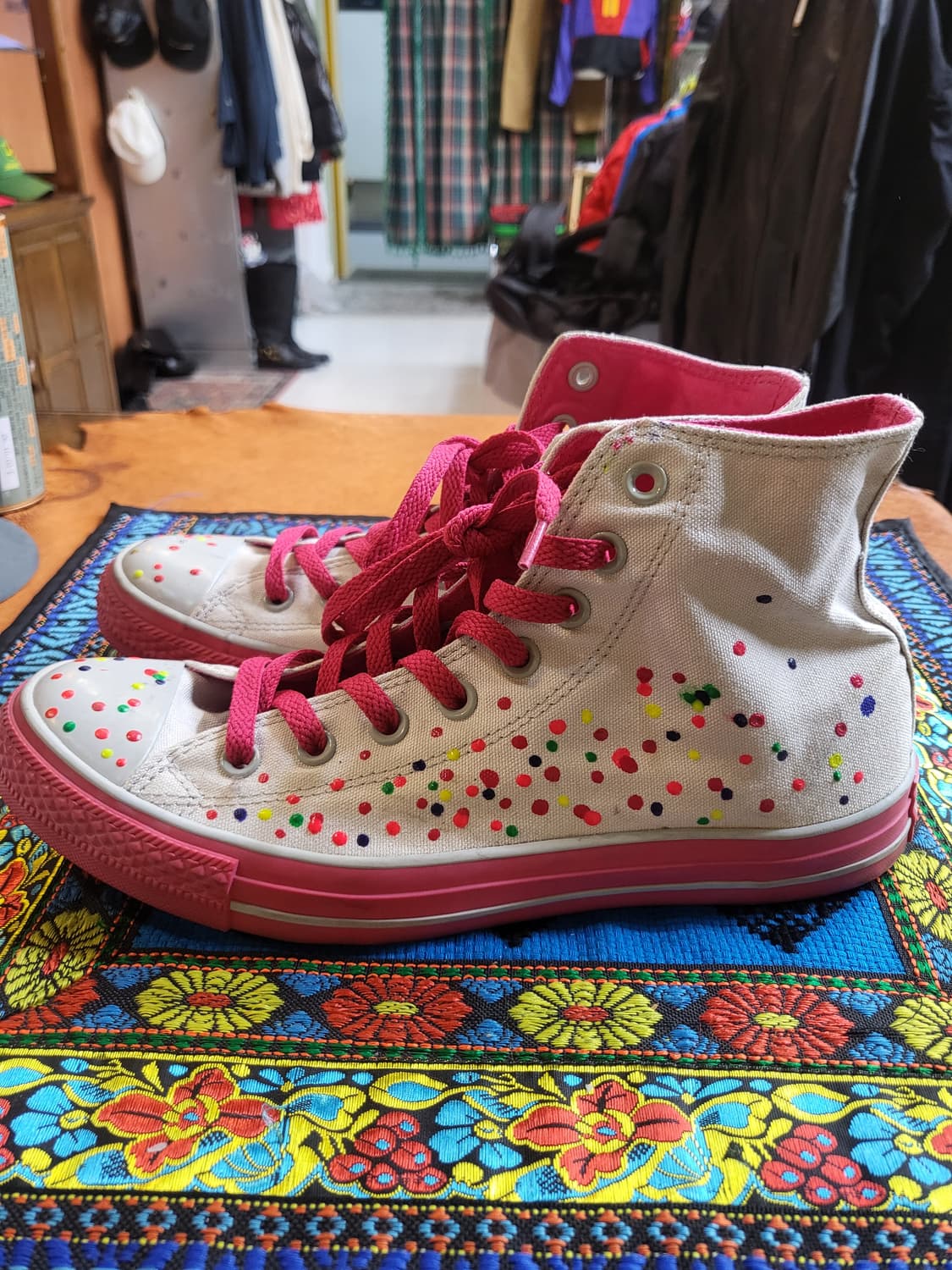 컨버스 컨페티 프린트 척테일러 올스타 하이탑 상품이미지2