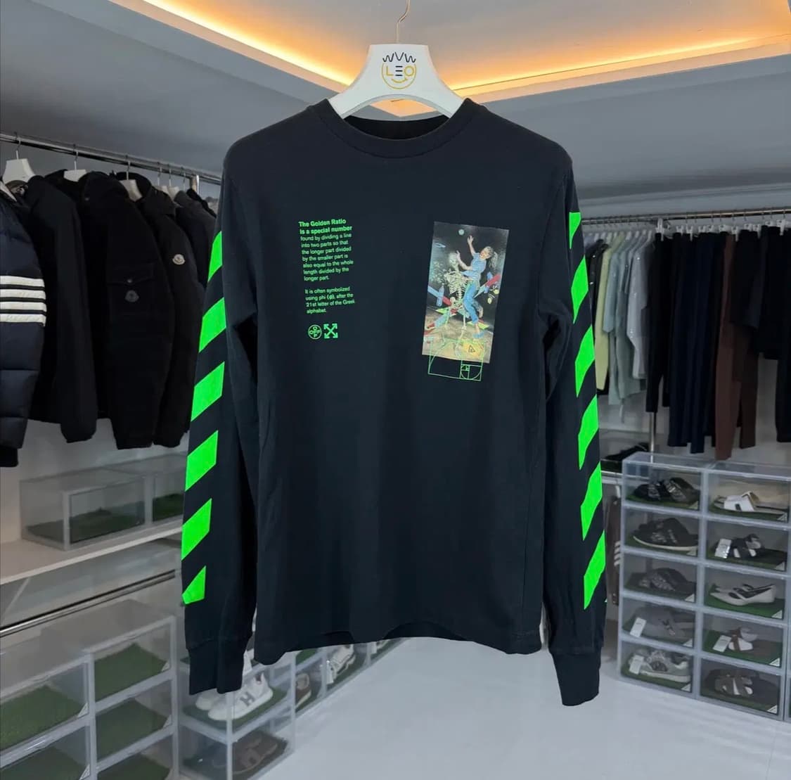 오프화이트 골든라티오 파스칼 롱슬리브 상품이미지2