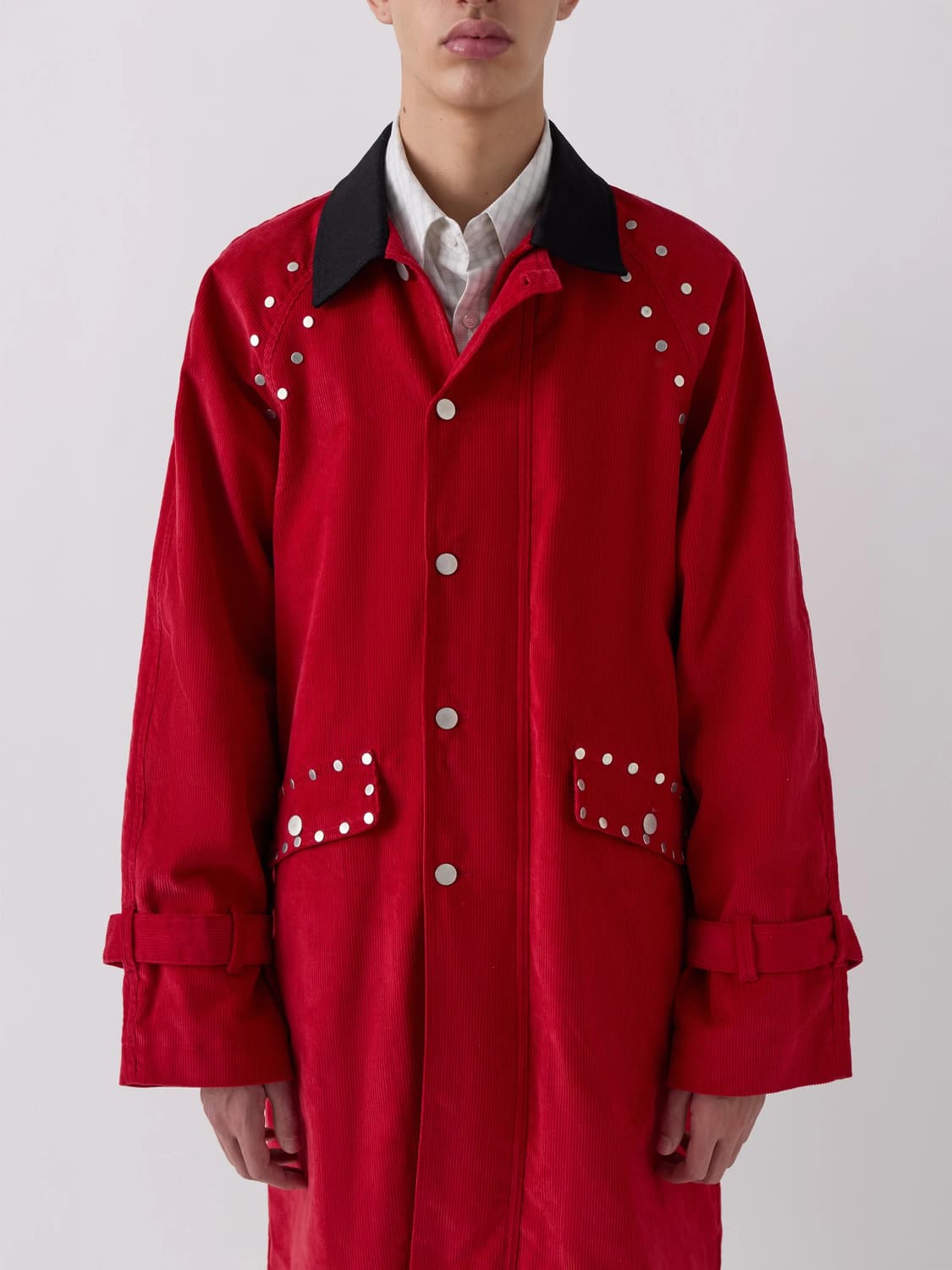 (M) 기마구아스 호아킨 코듀로이 코트/ 레드 상품이미지7