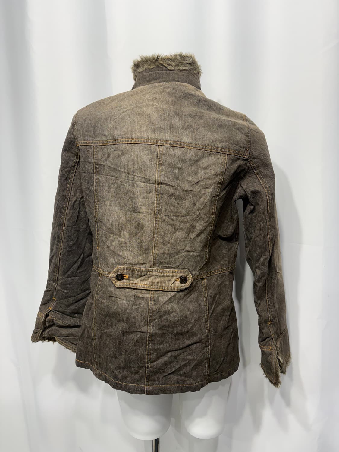 🎸그레이 퍼 롱 자켓🎸 상품이미지6