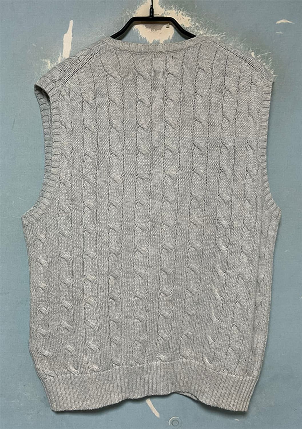 POLO 폴로 남자 꽈배기 니트조끼 기본 캐주얼 M 95  상품이미지2