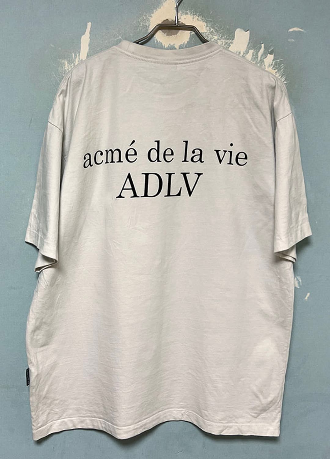 ADLV 아크메드라비 베이비페이스 텔레폰 남자 반팔티 오버핏 XL 105 상품이미지2