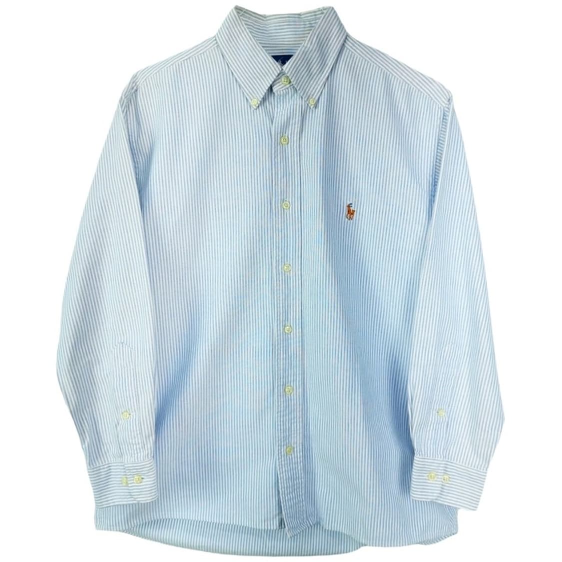 [폴로 랄프로렌] 포니 로고 자수 스트라이프 셔츠 M19440 상품이미지2