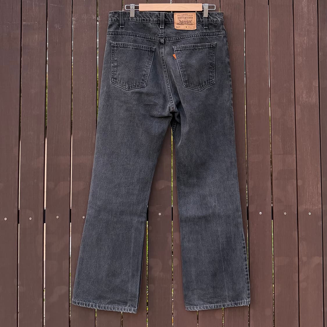 90s Vintage USA Levis 517 W36 L30 Black 상품이미지2