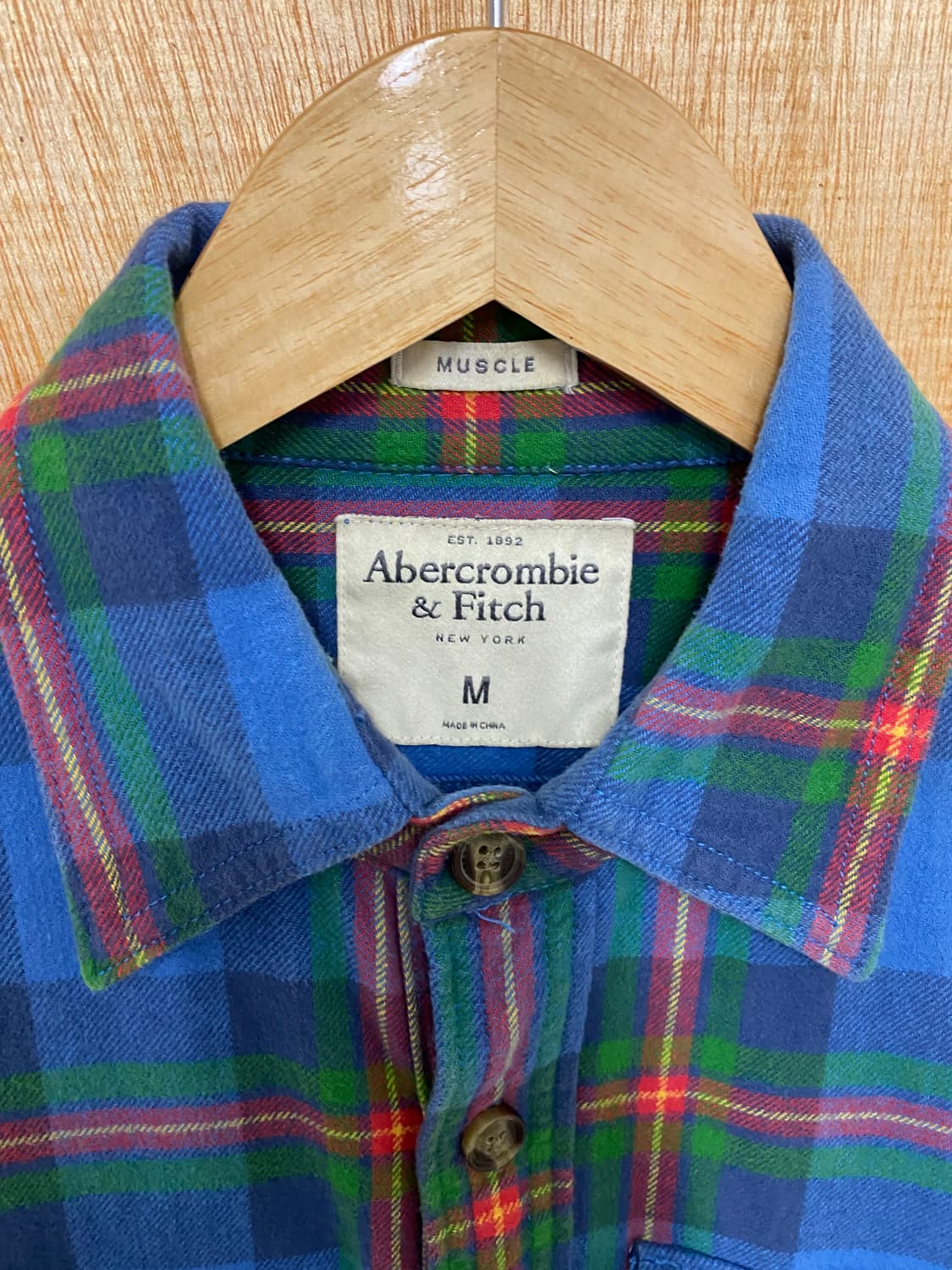 Abercrombie & Fitch check shirts 플란넬 셔츠 상품이미지6