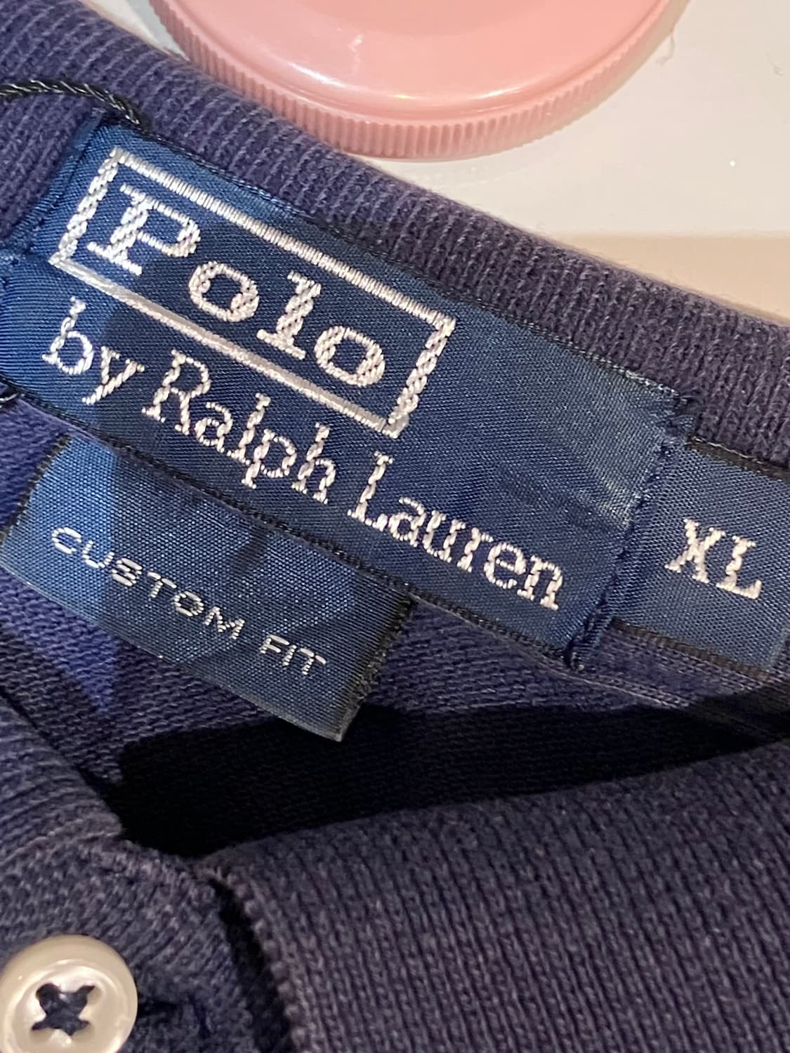 폴로 랄프로렌 블랙워치 팀 빅포니 PK 카라티 네이비 XL #4156  상품이미지4