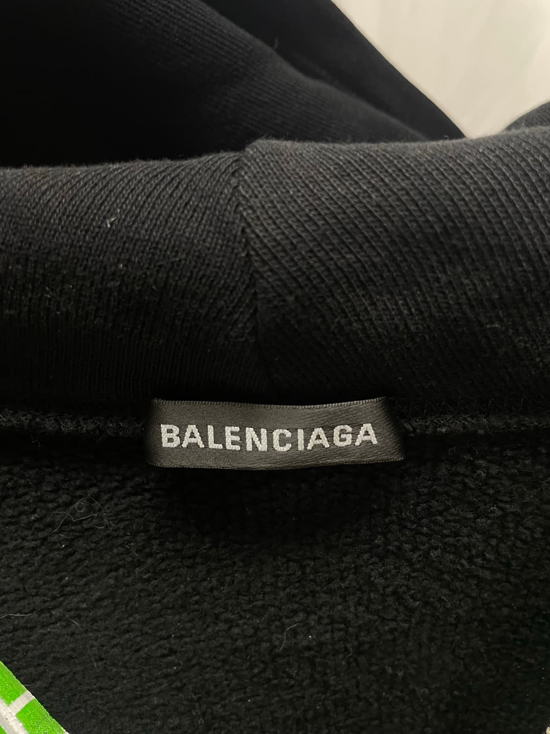 [백화점판] 발렌시아가 한정판 스피드헌터 로고 후드집업 자켓 [m] 상품이미지5