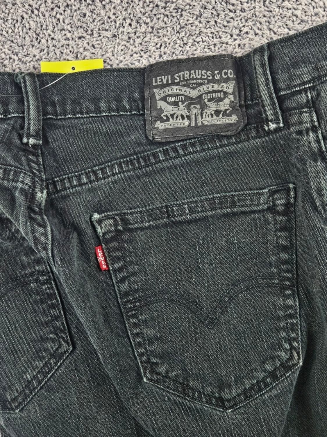 리바이스 블랙 데님 진 팬츠 ( 31X32 ) / 11340 상품이미지8