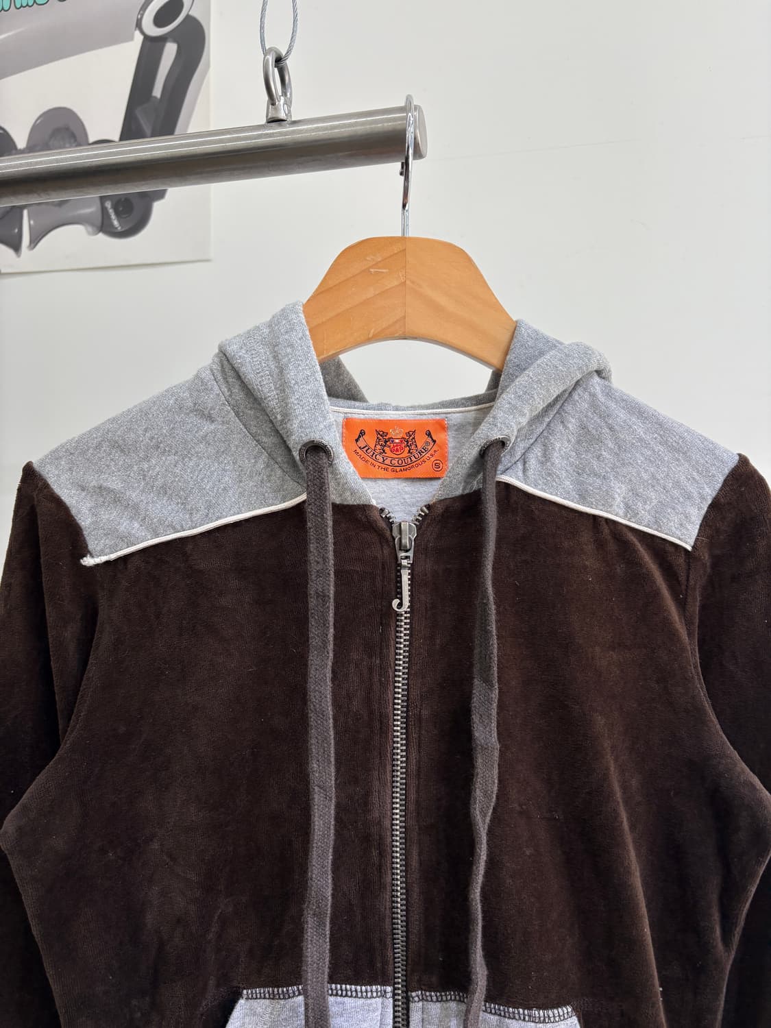 JUICY COUTURE (Made in USA) 후드집업 상품이미지2