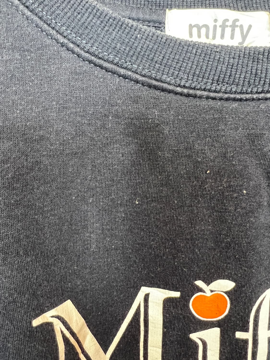 T103 MIFFY 모리/러블리/펑크/Y2K 캐릭터자수 맨투맨 LL 상품이미지6