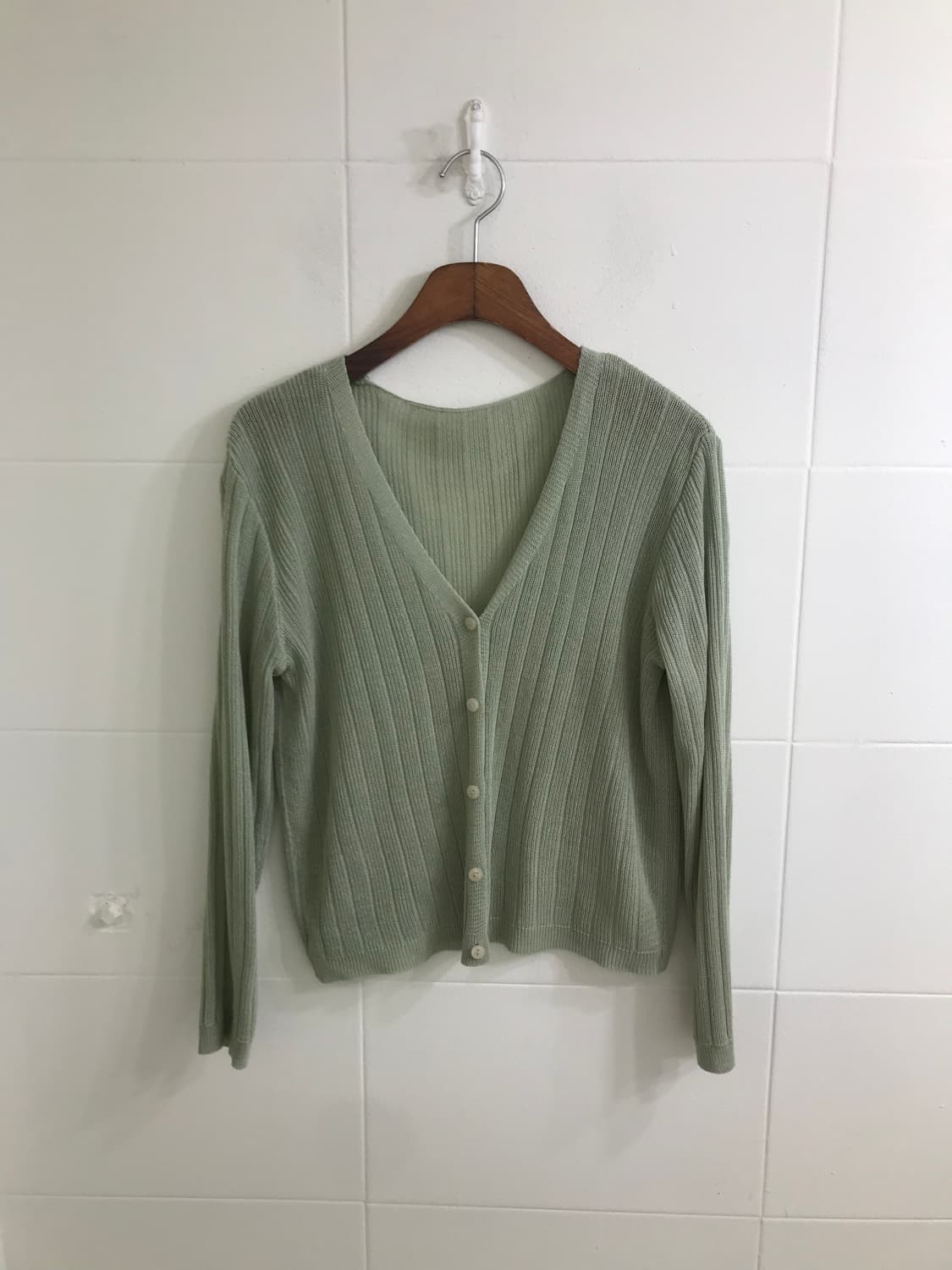 민트 하구미 플라워 도트 블라우스 코디세트 상품이미지6