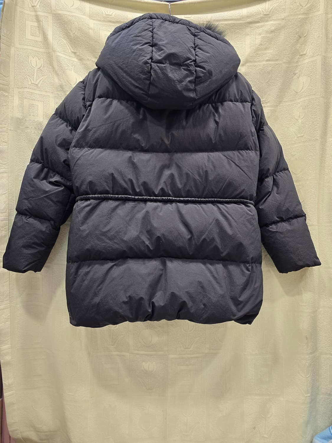 캘빈클라인 블랙 여성 구스다운 패딩 L(77) 상품이미지5