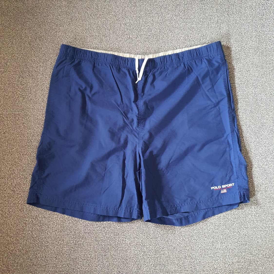 90s 폴로 스포츠 네이비색 스윔 쇼츠 상품이미지1