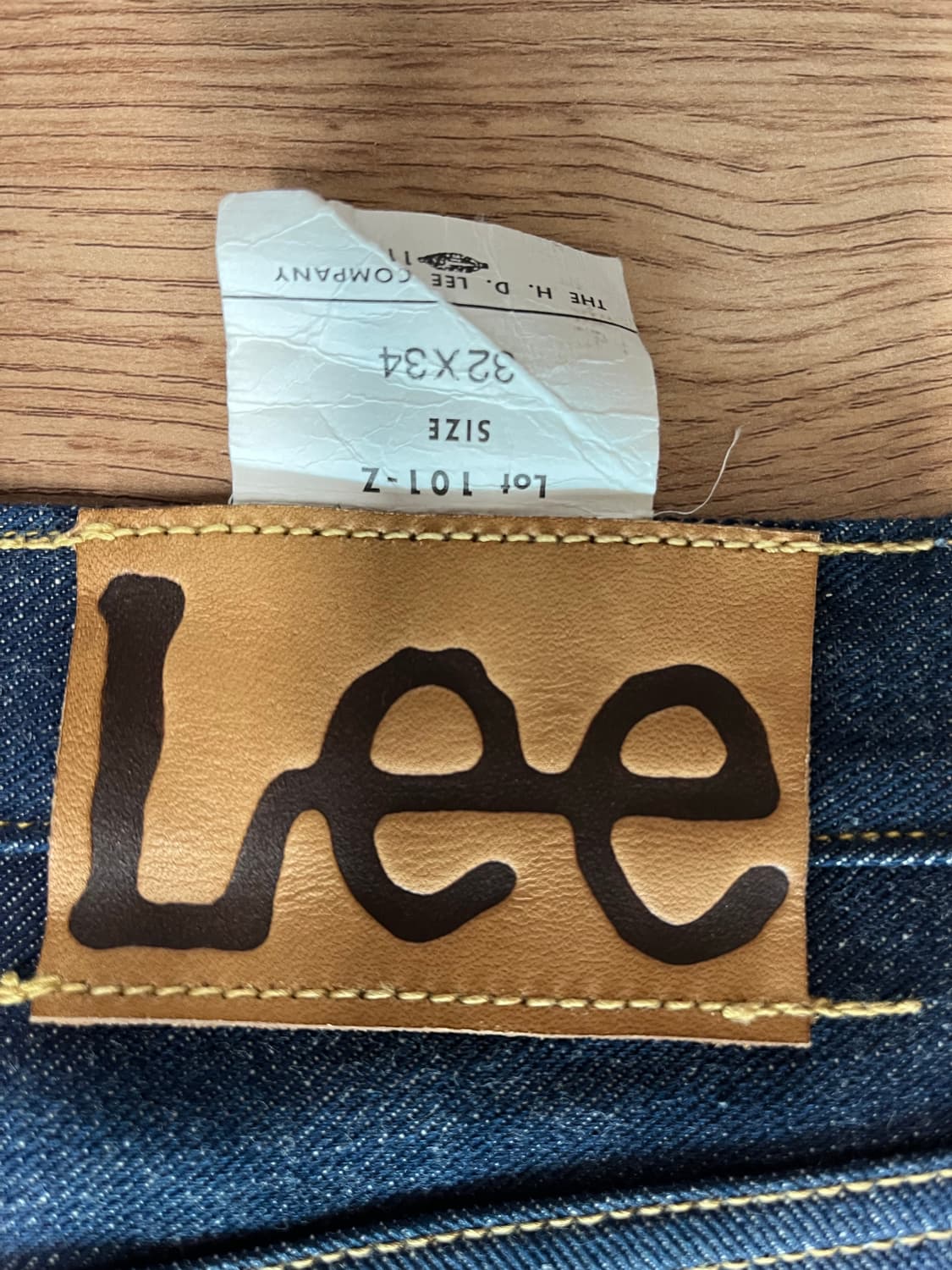 리 LEE 라이더 셀비지 데님 32X34 Lee Riders 상품이미지8