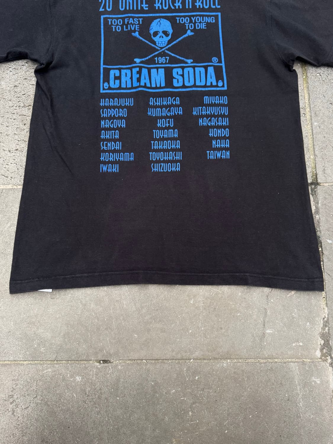 CREAM SODA – Black T-Shirt 상품이미지10