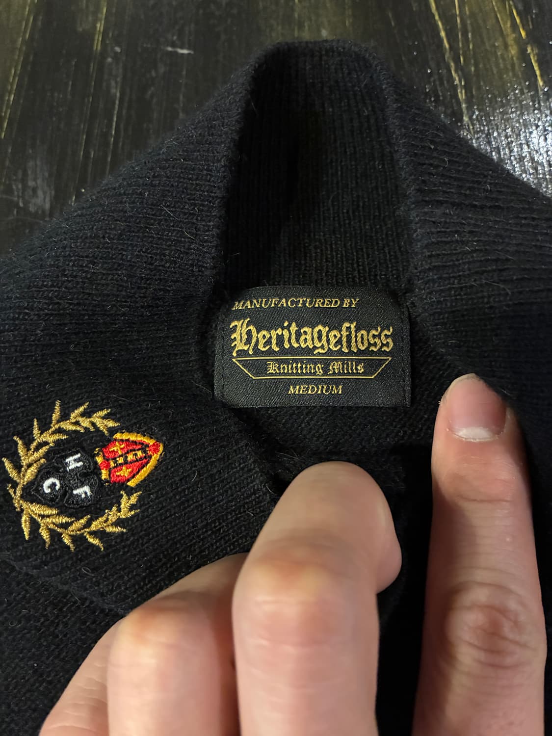 M) 헤리티지플로스 울 터틀넥 니트 스웨터 상품이미지2