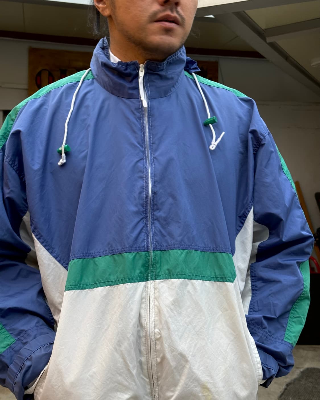 80‘s 울리치 나일론 집업 자켓 XL 상품이미지8