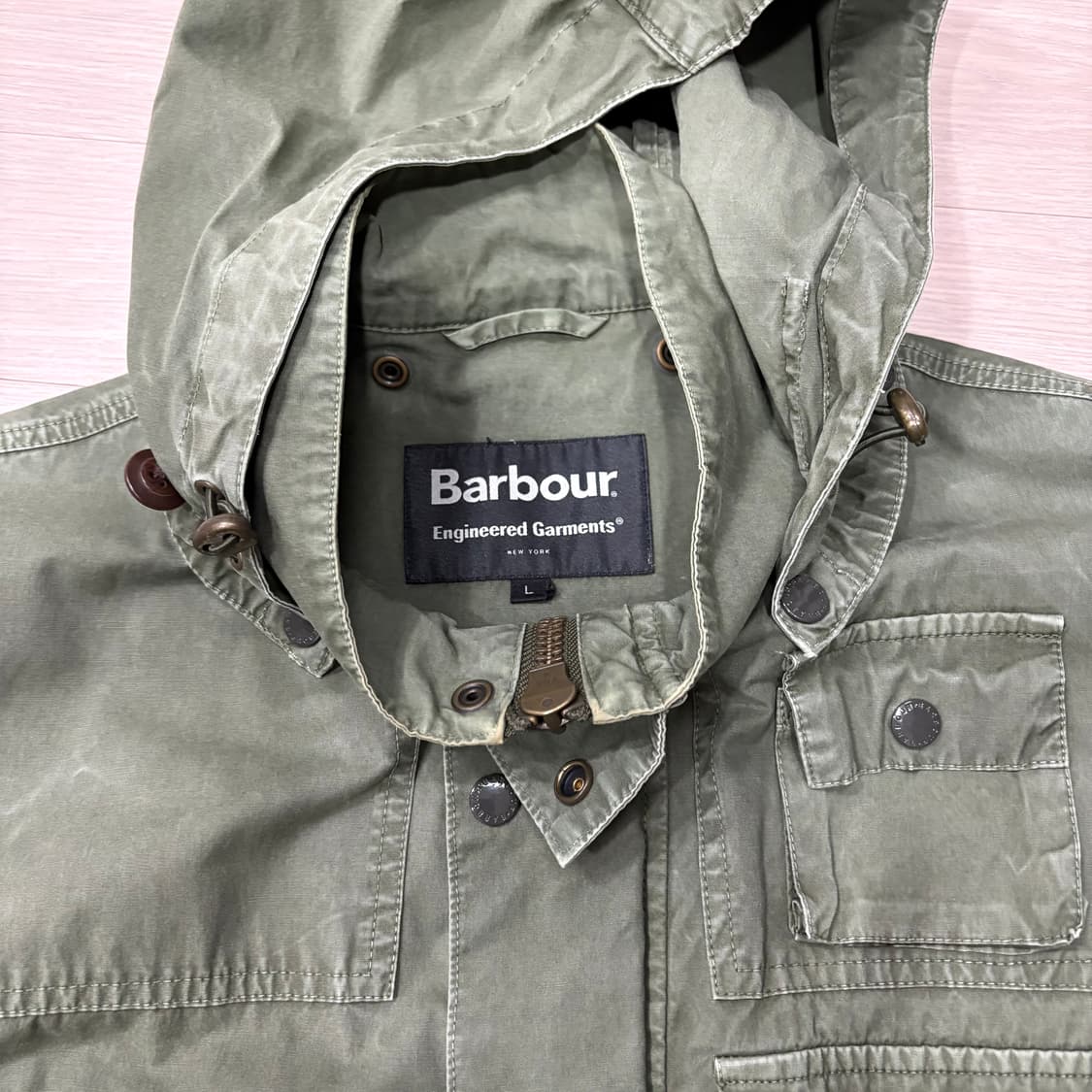 (L) 엔지니어드가먼츠 바버 자켓 상품이미지3