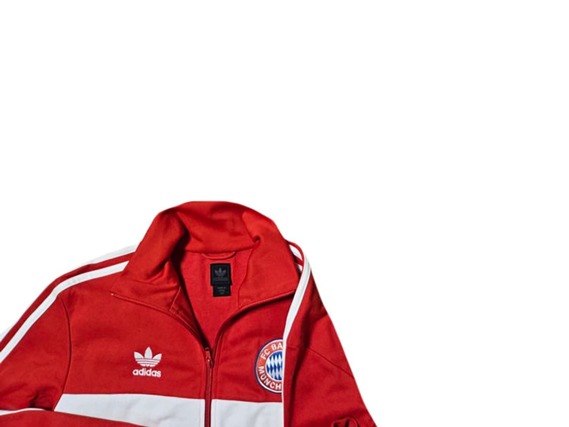 아디다스 올드스쿨 빈티지 불꽃 바이에른 뮌헨 져지 자켓 상품이미지3