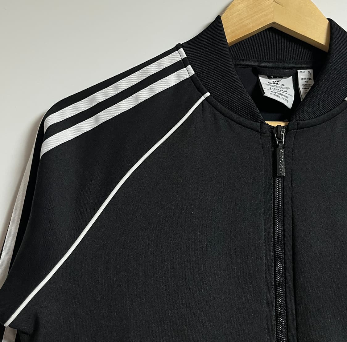 아디다스 슈퍼스타 크롭 져지 트랙탑 파이어버드 XS 상품이미지5