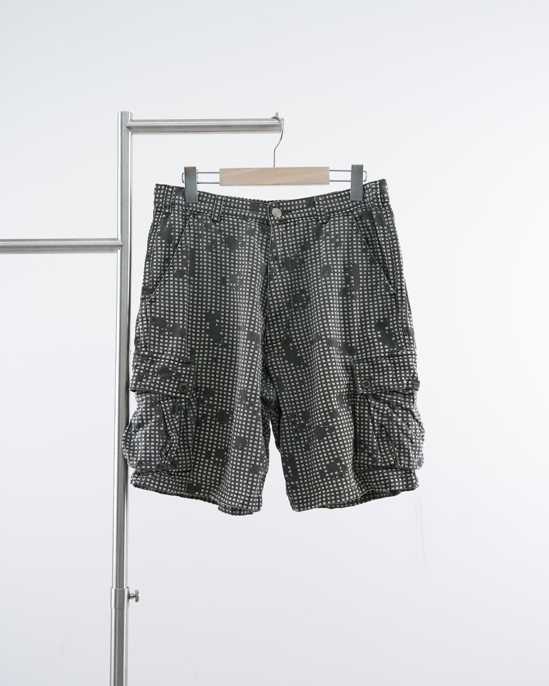 Stussy 90‘s 올드 체크 패턴 포켓 팬츠 상품이미지1