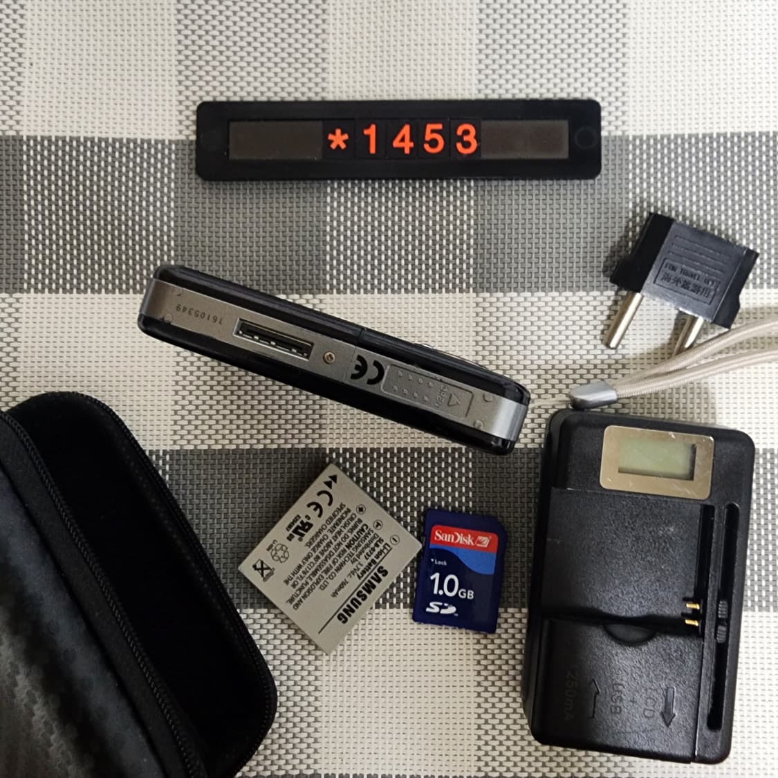 삼성 #1 블랙바디 디지털카메라 파우치포함 상품이미지4