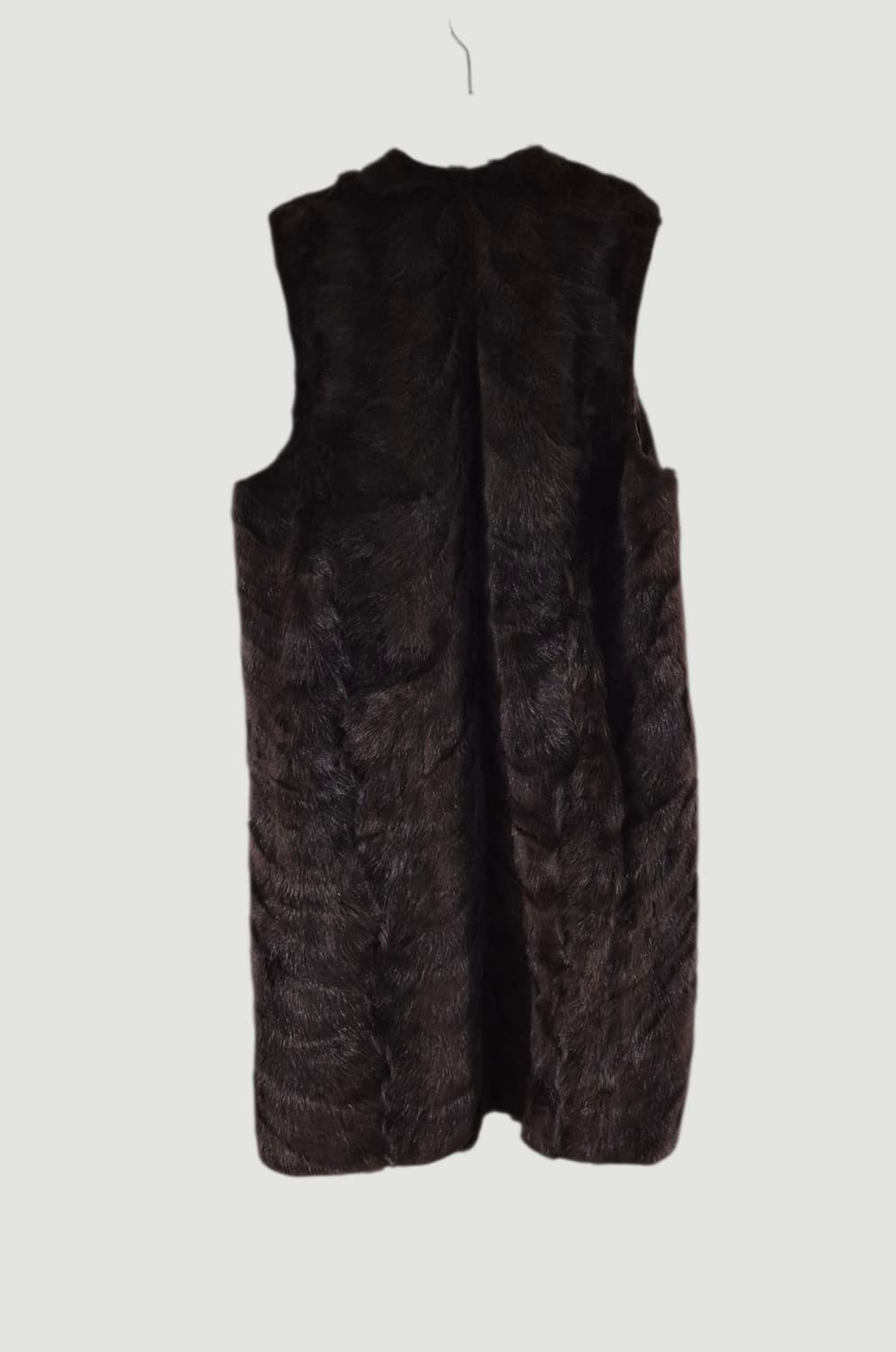 [88~99]밍크털 여우털 빈티지 롱코트 조끼 Women 상품이미지3