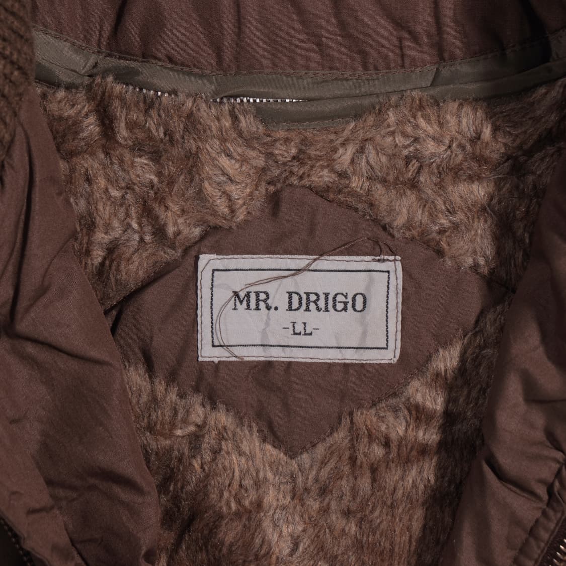 90s MR. DRIGO 나일론 울 봄버자켓 상품이미지3