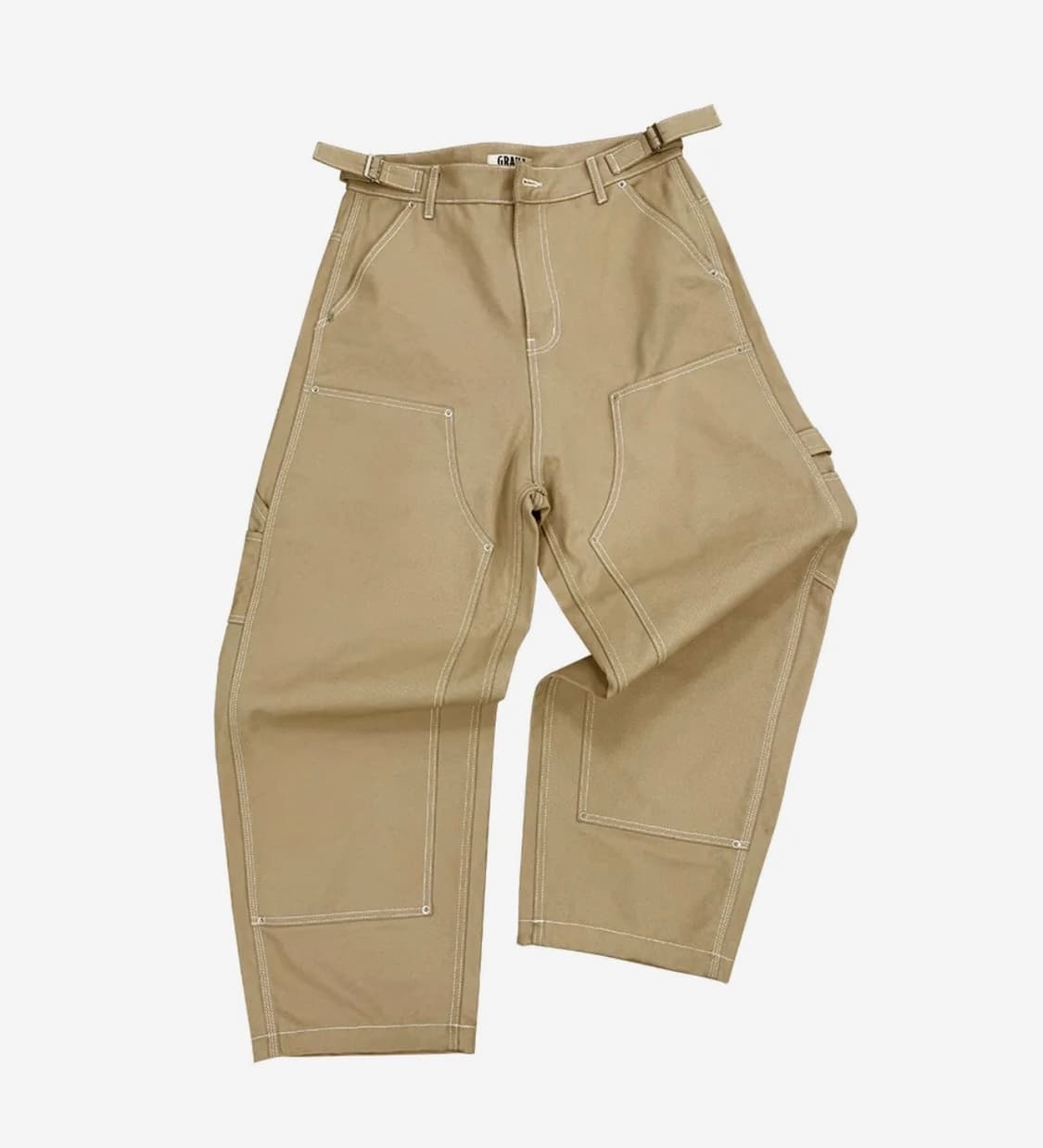 그레일즈 x 코인서울 카펜터 팬츠 베이지 상품이미지1