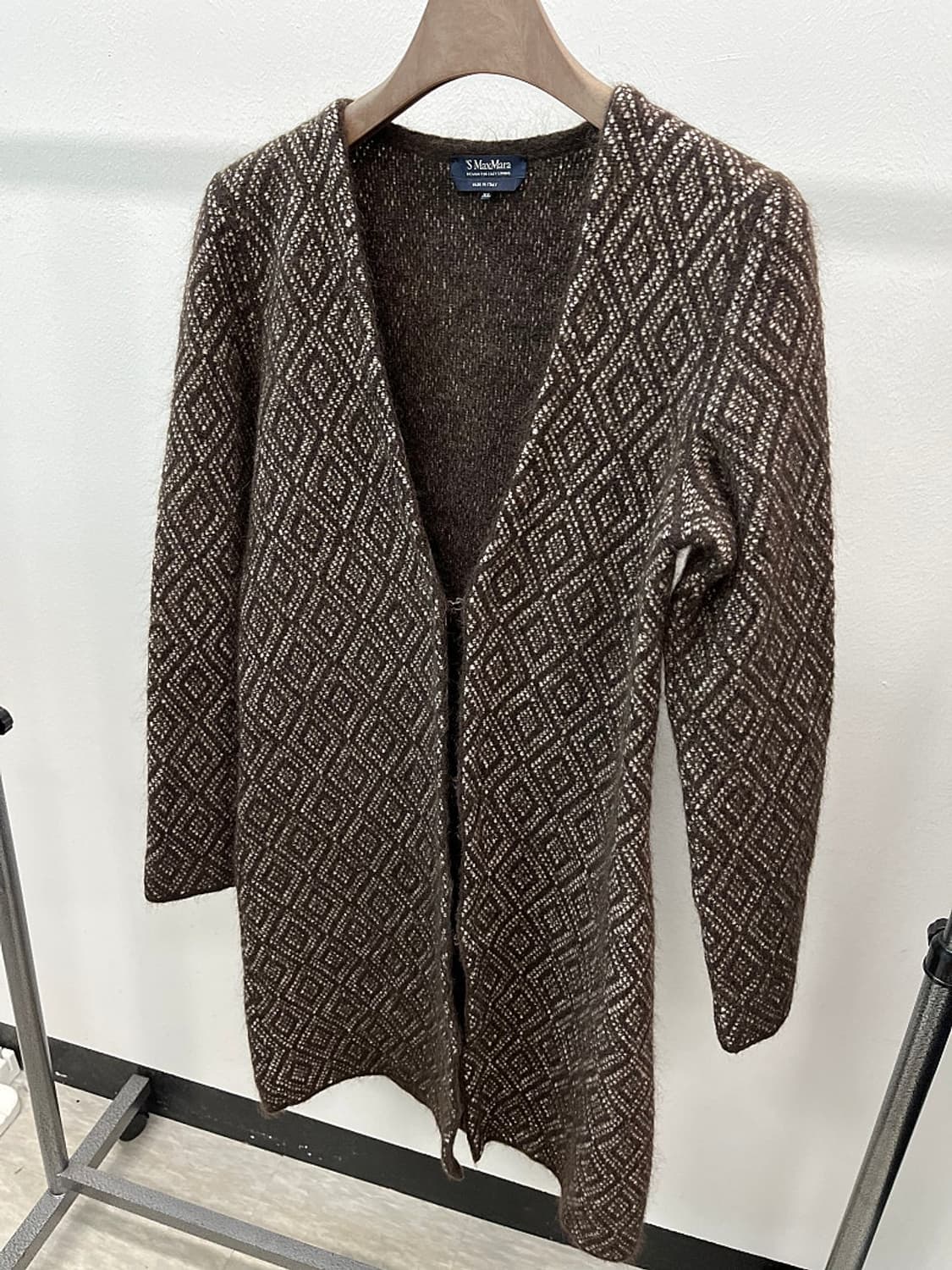 여) 막스마라 이태리 자가드 롱가디건  상품이미지1