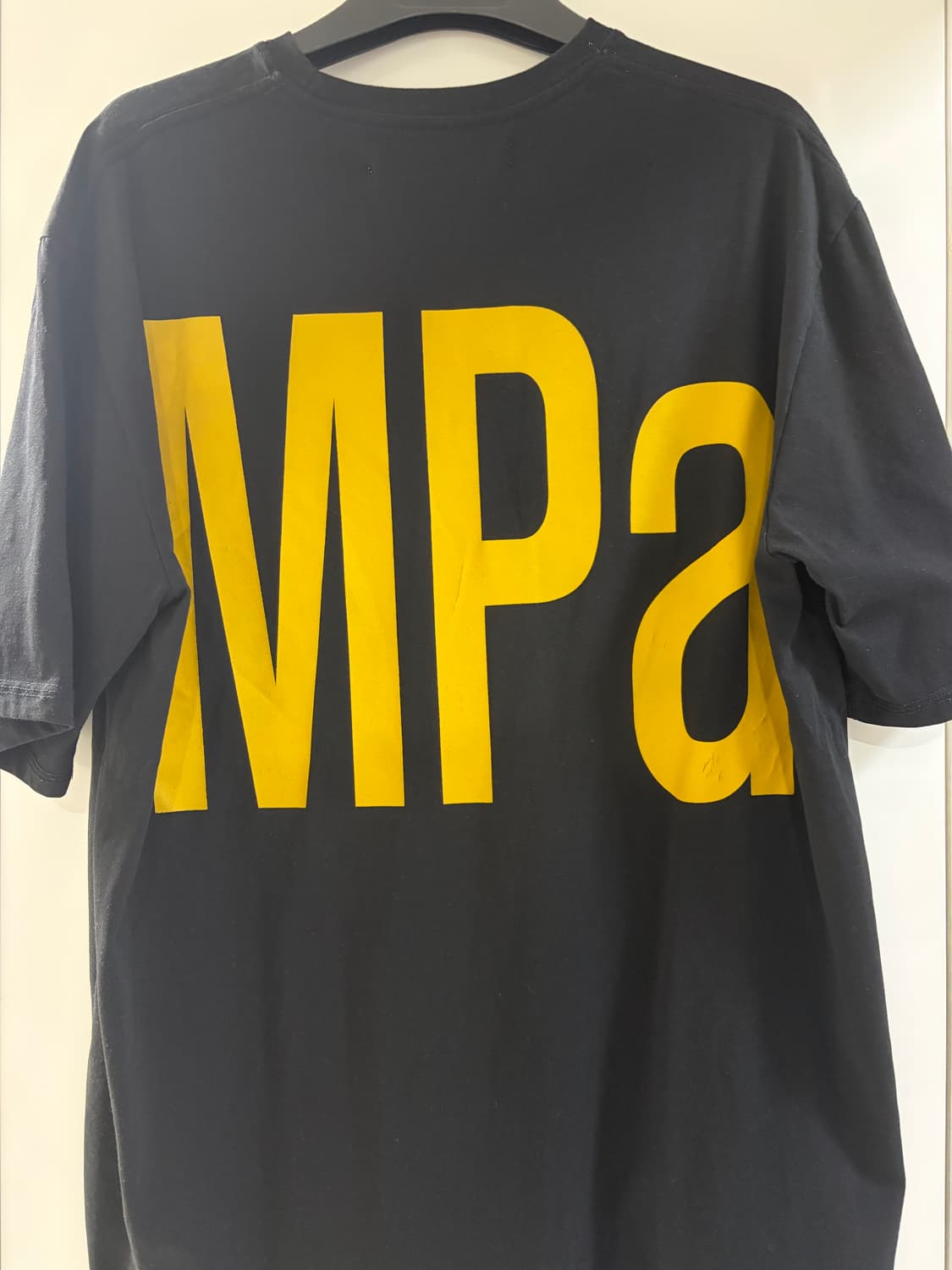 MPa BACK LOGO T-SHIRTS (BLACK) 상품이미지3