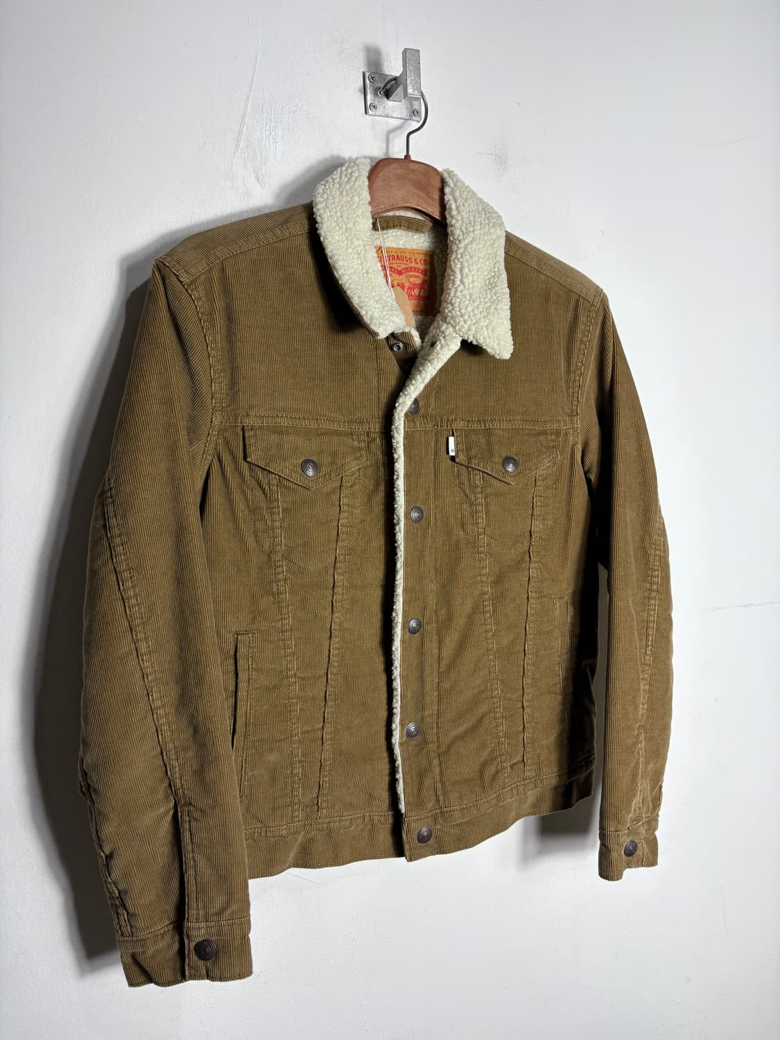 리바이스 화이트탭 시어링 카라 코듀로이 자켓 상품이미지1