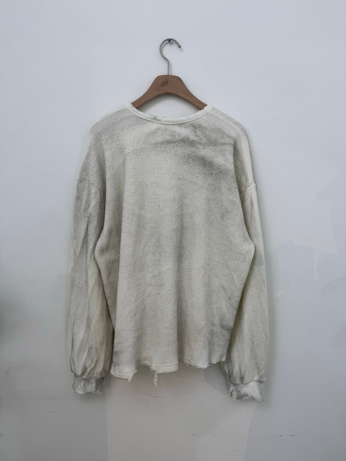 빈티지 와플 긴팔 상품이미지6