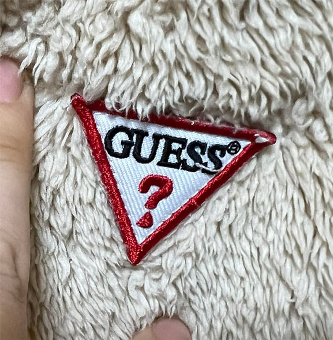 GUESS 게스 남자 후리스 후드점퍼 추동복 XL 105 상품이미지4