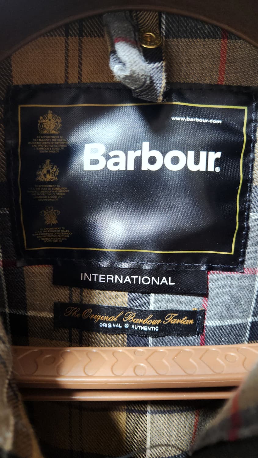 바버 인터내셔널 왁스자켓 38 (100) 상품이미지4